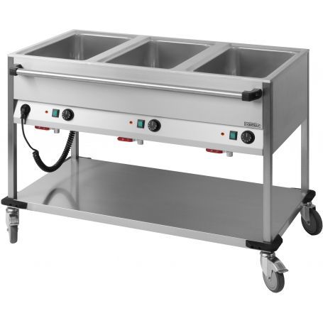 Ccbm3h - chariot bain marie - casselin - puissance : 2 100 w_0