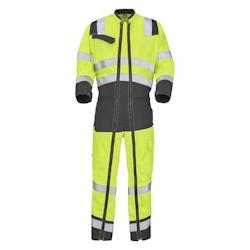 Cepovett - Combinaison avec 2 Zip Fluo Safe XP Jaune / Gris Taille M - M jaune 3603624997878_0