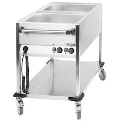 Chariot bain-marie à eau 2 x GN 1/1 CCBM2V Casselin - CCBM2V_0