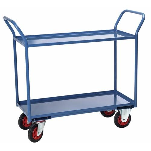 CHARIOT D'ATELIER - CAPACITÉ 400 KG - 2 PLATEAUX FIMM