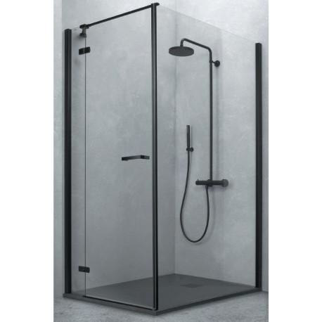 COLONNE DE DOUCHE AVEC MITIGEUR THERMOSTATIQUE BLACKMAT TRIVERDE - CRISTINA ONDYNA TV48613