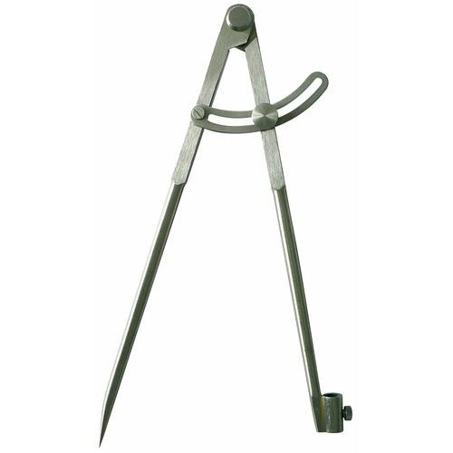 COMPAS À CHARNIÈRE PORTE-CRAYON AVEC 1/4 DE CERCLE - 220MM TALIAPLAST