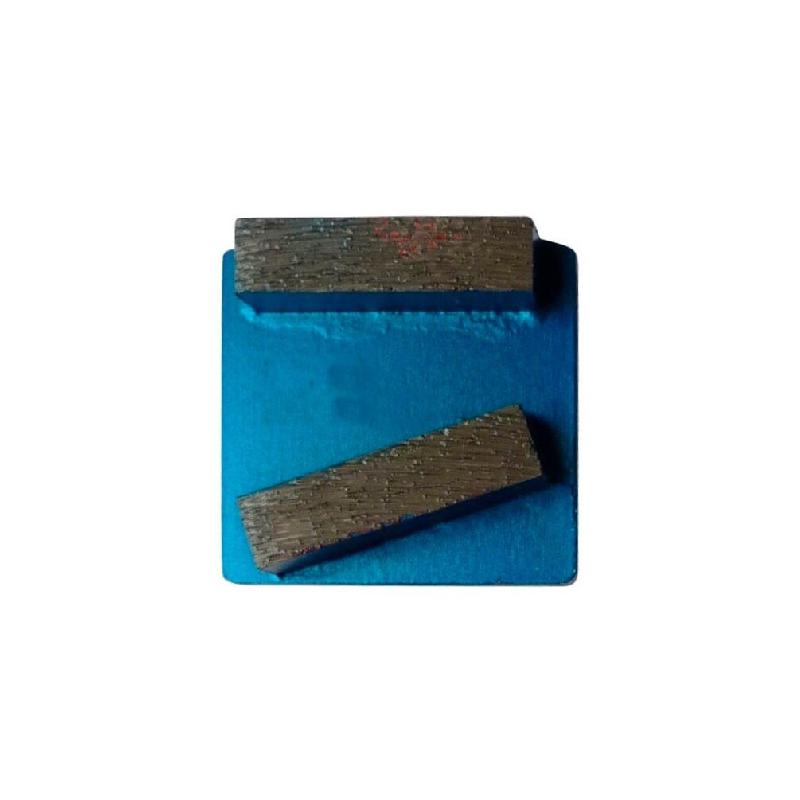 DIAMWOOD EXPERT EN EQUIPEMENT Segment de ponçage diamanté Gr 40 fixation compatible Husqvarna - béton très dur ou chape - Diamwood - gris acier 36_0