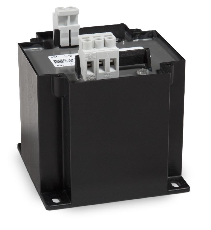 Transformateur monophasé de sécurité E 24TS250 - IP20 - 250VA - Upri 0-230-400V Usec 0-24V_0
