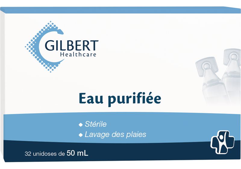 EAU PURIFIÉE STÉRILE