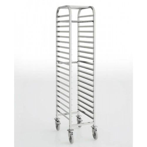 ECHELLE HAUTE GASTRO EN INOX ERATOS - 20 NIVEAUX GN 1/1