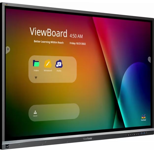 Écran interactif ViewBoard IFP50 - Viewsonic - 4K Ultra HD, tactile avancé, myViewBoard® intégré_0