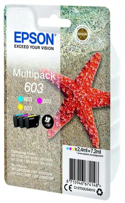 Epson Multipack 3-colours 603 Ink_0