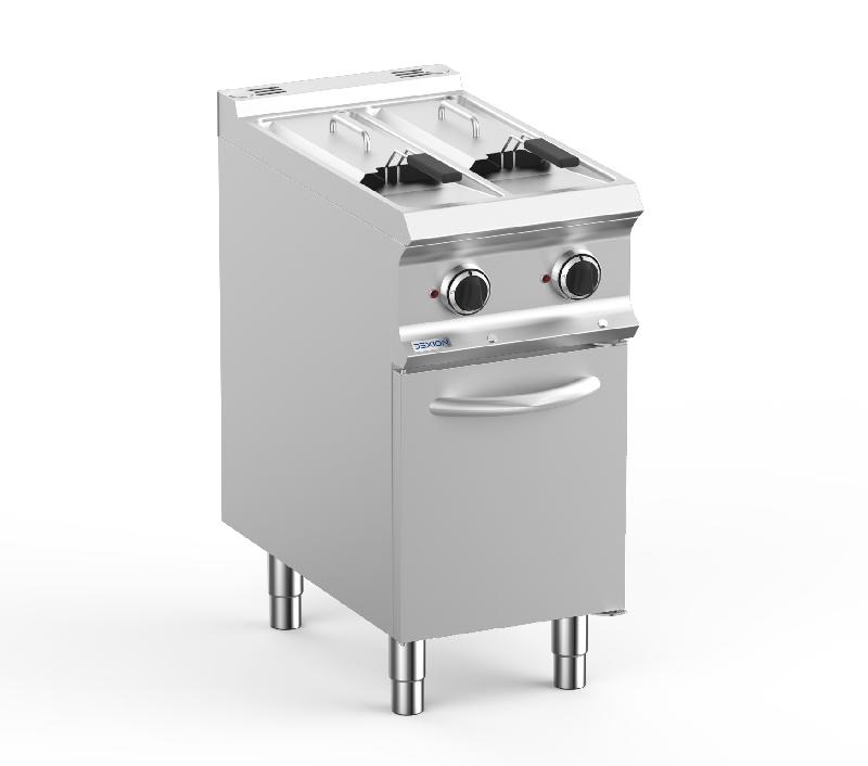 FRITEUSE ÉLECTRIQUE DEXION LUX 700 - 40/73 - 7+7 LITRE - 10,5 KW