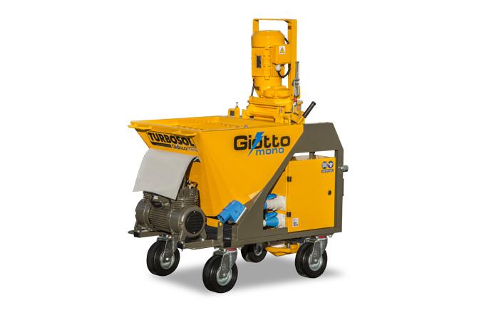 Giotto mono - Machine à projeter monophasée avec pompe à vis et variateur 3 vitesses_0