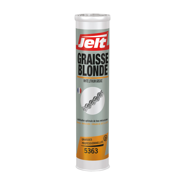 Graisse blonde - Graisse au lithium JELT, lubrifiant multifonctions NLGI 2 - Température -20°C à +150°C_0