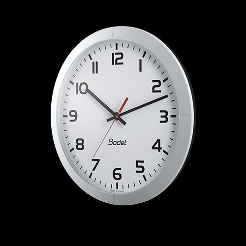 Horloge analogique intérieur 940 - POE - NTP - boitier alu peint - affichage HMS - diamètre 40 cm, lisibilité 30 m - BODET_0
