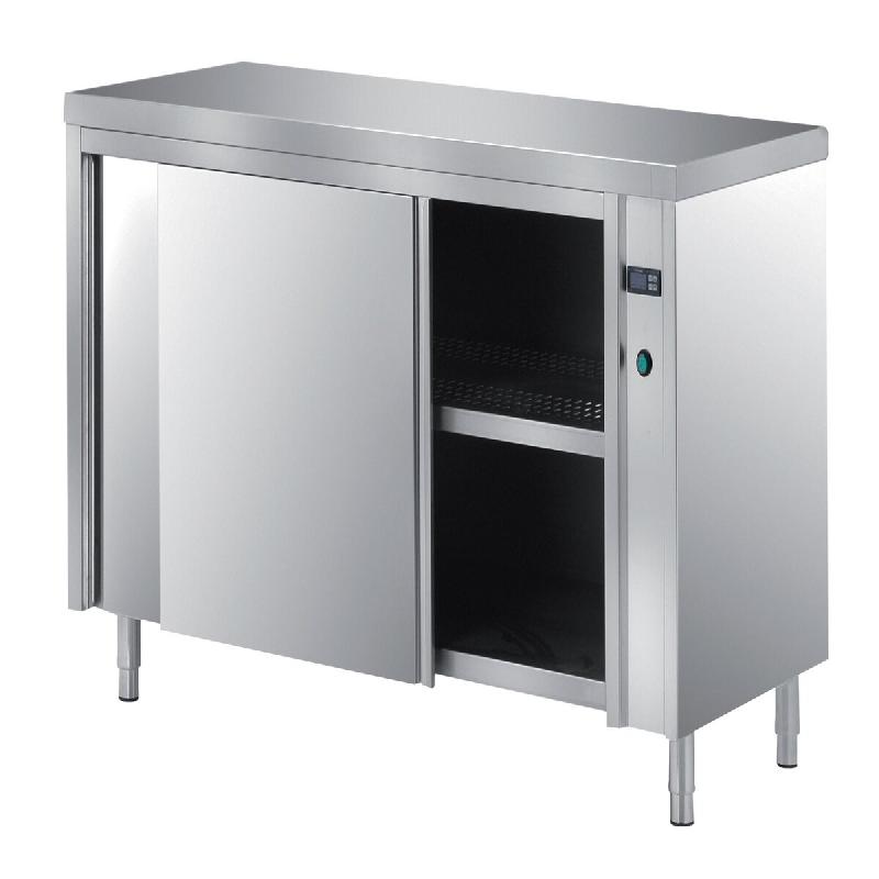 ITALCONCEPT L2G Meuble Etuve Inox 304 Central Traversant, 850 x 1800 x 700mm - 3616350002396_0