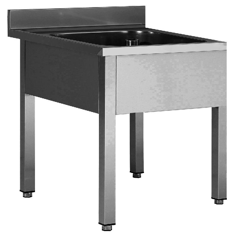 ITALCONCEPT L2G Plonge Inox Soudee, 1 Bac  850mm x 600mm x 600 mm - 3616350014641_0