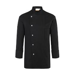 KARLOWSKY Veste de cuisine homme, manches longues, noir , 56 - 56 noir 1000111961_0