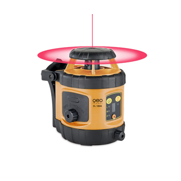 LASER DE CHANTIER ROTATIF GÉO FENNEL FL 190A BATTERIE REGARCHEABLE