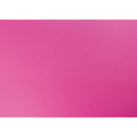 LOT DE 2 - PAPIER COULEUR RECYCLÉ, PAQUET DE 10 FEUILLES 270G/M2 SOUS/FILM AU FORMAT 50X65CM - FUCHSIA