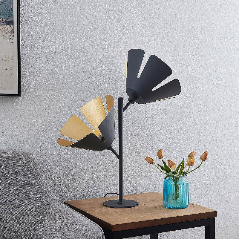 LUCANDE JEMMILY LAMPE À POSER, À 2 LAMPES