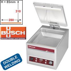 Machine sous-vide cuve inox dim. 317x438xh293 - GA-80/S_0