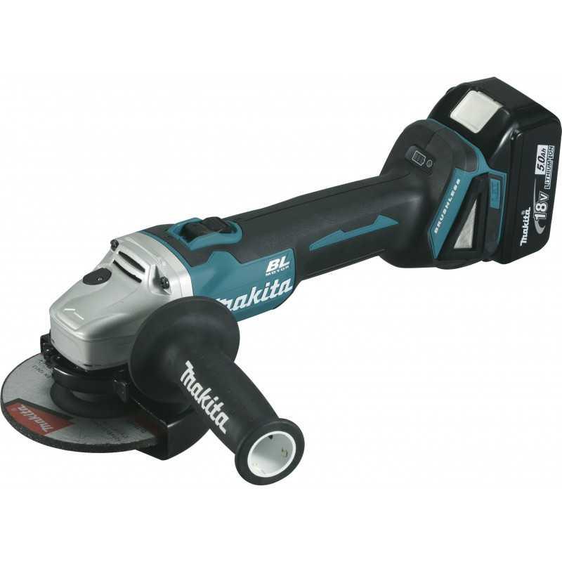 Meuleuse Ø 125 mm 18 V Li-Ion 5 Ah Makita | DGA504RTJ_0
