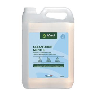 Odorisant toilettes Le Vrai Clean Odor menthe eucalyptus 5 L_0