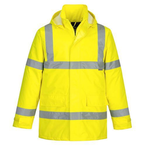 PARKA D'HIVER HAUTE VISIBILITÉ PW2 EC60 - JAUNE - XXL - PORTWEST