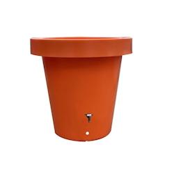 PLAST'UP ROTOMOULAGE Carré de plantation récupérateur d'eau de pluie mural lluvia 420l - ORANGE - orange 0036336945623_0
