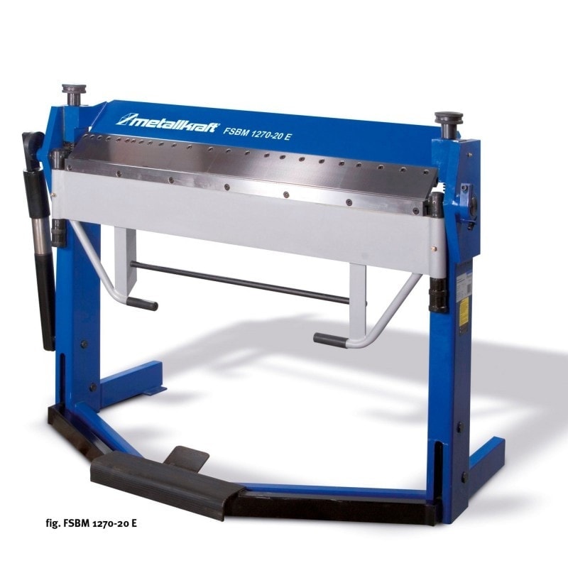 Plieuse manuelle Metallkraft FSBM 1020-25 E - Largeur 1020 mm, épaisseur max. 2.5 mm, qualité allemande_0