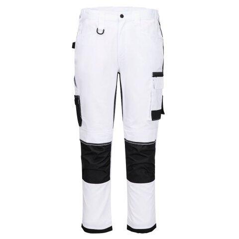 PORTWEST CD846 PANTALON DE TRAVAIL STRETCH WX2 BLANC - TAILLE 48 - STANDARD