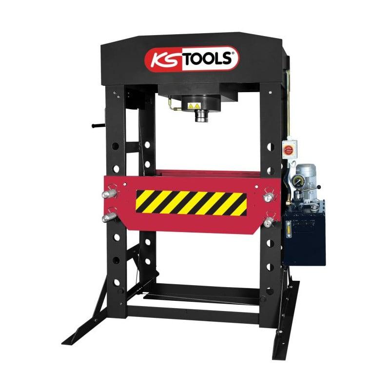 Presse hydraulique d'atelier 200 tonnes motorisée - KSTools | 160.0118_0