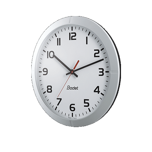 Horloge analogique intérieur 940 - POE - NTP - boitier alu peint - affichage HMS - diamètre 40 cm, lisibilité 30 m - BODET_0