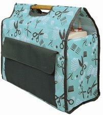 SAC POUR MACHINE À COUDRE, TURQUOISE/GRIS
