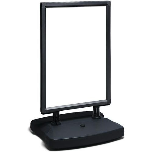 STOP-TROTTOIR EN COULEUR NOIR AVEC BASE ECONOMIQUE - SHOWDOWN DISPLAYS