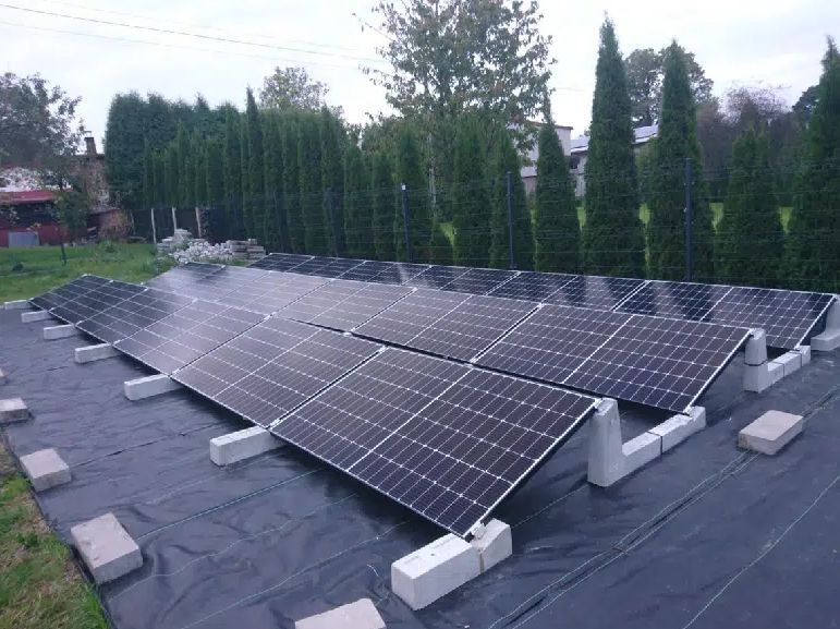 Support photovoltaïque 20° CONNECT - Adaptée aux toits terrasses - Avec ballast Connect - Pas de perçage sur le toit_0