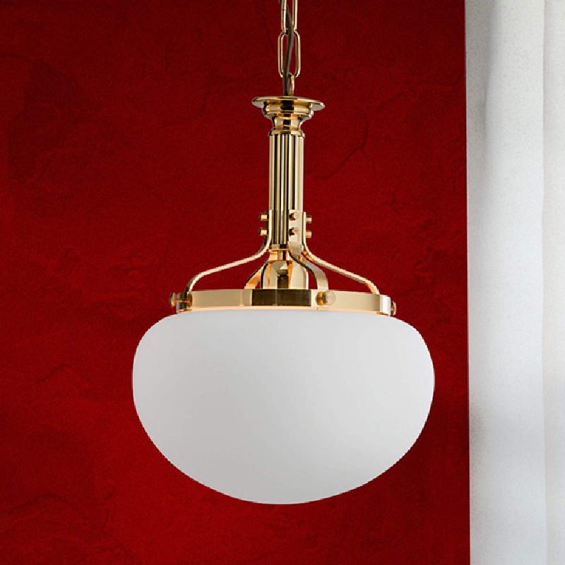 ORION SUSPENSION UNE LUMIÈRE DELIA, COULEUR LAITON