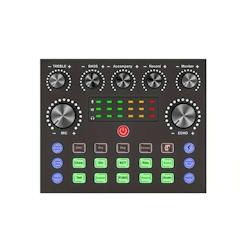 Table De Mixage Audio Or Multimodes Avec Bluetooth Et Égaliseur Indépendant YONIS - doré 3615616946931_0
