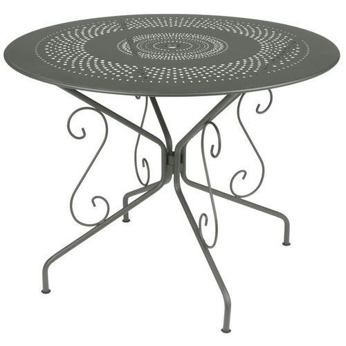 TABLE RONDE MONTMARTRE Ø 96 CM ROMARIN - FERMOB