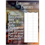 TABLEAU TARIF DES CONSOMMATIONS