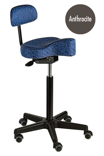 TABOURET ASSIS-DEBOUT BASCULANT AVEC GRAND POMMEAU
