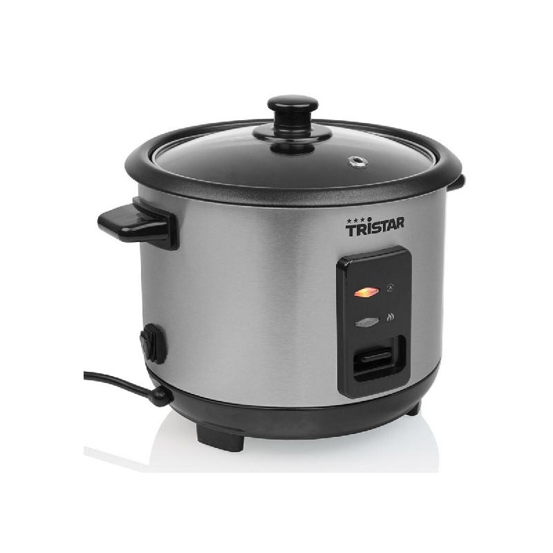 TRISTAR cuiseur à riz 1l 400w acier inoxydable RK-6146 - 8711658520339_0