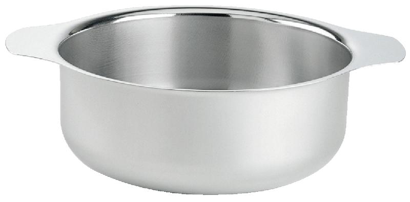 SOUPIÈRE ROND GRIS INOX Ø 24 CM