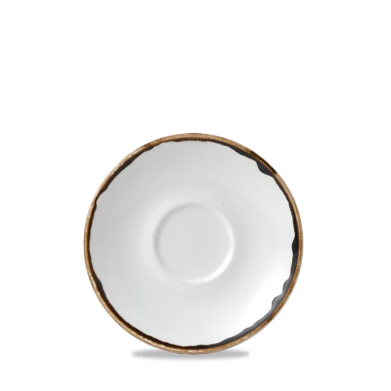 SOUS TASSE À CAPPUCCINO/THÉ BLANC PORCELAINE Ø 15,6 CM HARVEST DUDSON
