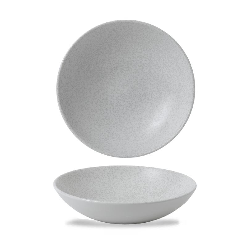 ASSIETTE COUPE CREUSE ROND BLANC PORCELAINE Ø 18,2 CM EVO ORIGINS DUDSON