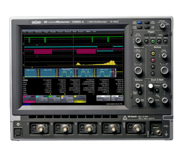 Oscilloscope numérique 104MXi-A - Teledyne-LeCroy - 1 GHz - 4 canaux - WaveRunner - Taux d'échantillonnage 5 GSa/s_0