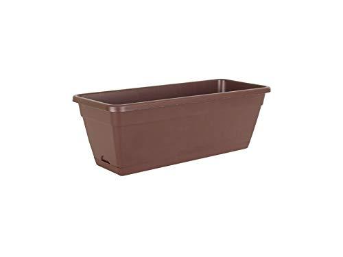 Artevasi Venezia - Jardinière bronze avec système de réserve d'eau intégré et soucoupe incluse_0