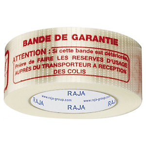 ADHÉSIF ARMÉ CHAÎNE ET TRAME BANDE DE GARANTIE