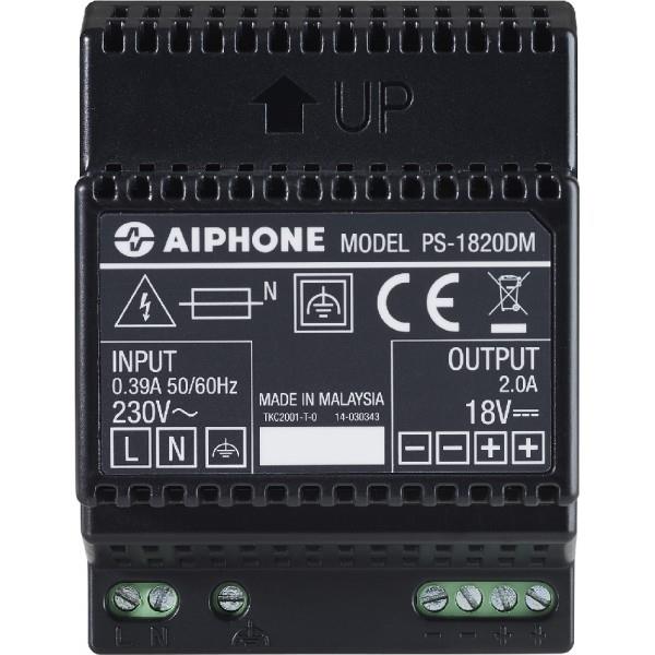 ALIMENTATION PS1820DM 230 VAC / 18 VCC - 2 A POUR KIT VIDÉO AIPHONE - 110914