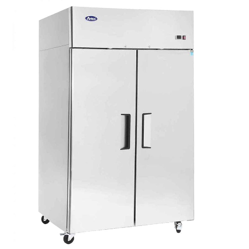 Armoire compact bi température réfrigérée 2 porte inox 2x420 l - YBF9239GR_0