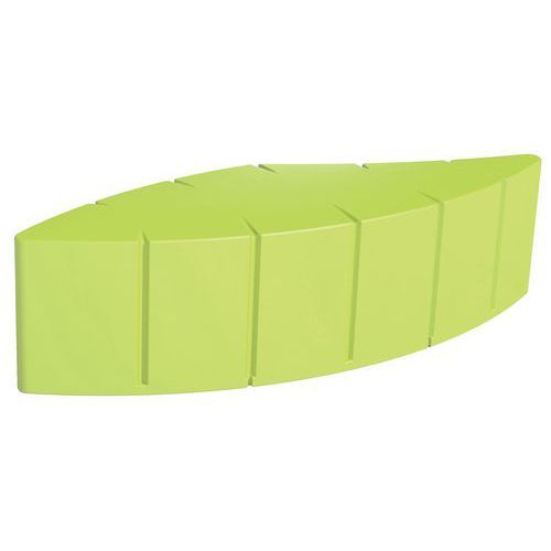 BANQUETTE VÉGÉTAL 4 PLACES 1674 CM - VERT PANTONE 380U - MANUTAN EXPERT
