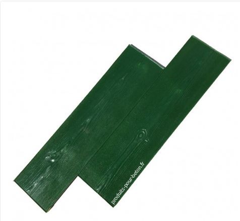 Bois2P -1R Moule de marquage pour béton - Effet bois deux planches - 123x50 cm - PPB_0